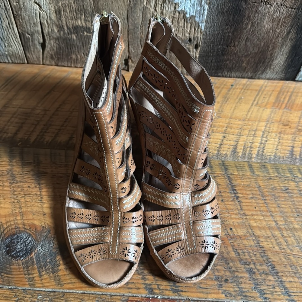 Pikolinos Java strappy gladiator sandals Size 40 = 9-9.5 - Picture 12 of 14